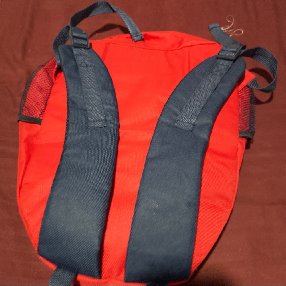 Red Men's Backpack - Picture 3 of 3